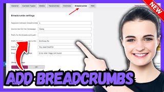 How to add breadcrumbs in wordpress elementor | Full Guide