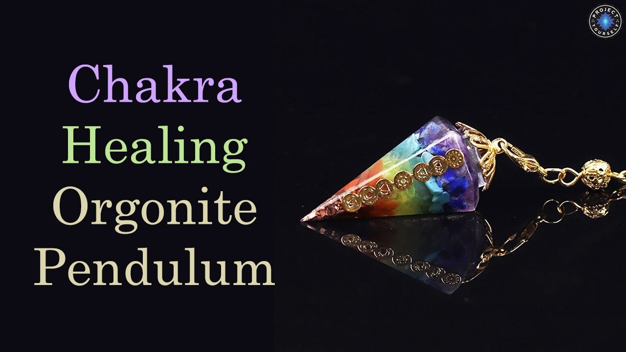 Chakra Healing Orgonite Pendulum