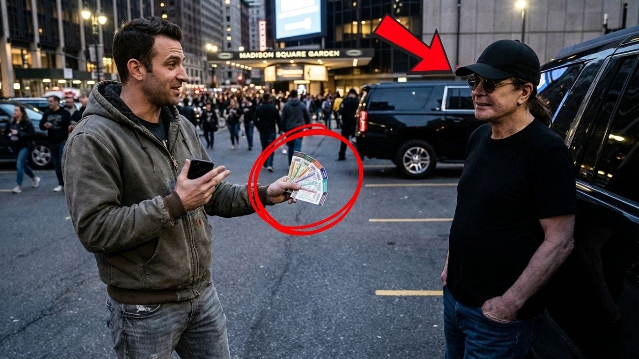 Scalper tried to sell Ozzy concert tickets to Ozzy—Best seats, he's getting old, can't miss ths show