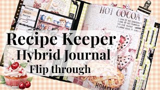 Recipe Keeper Journal flip through
