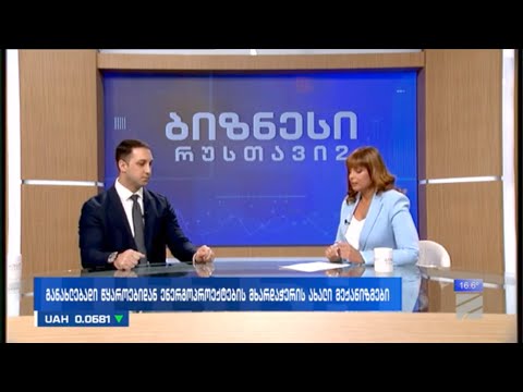 განახლებადი ენერგიები-ჯუბა ტურაშვილი; ბიზნესი რუსთავი2 ზე-2024.04.12