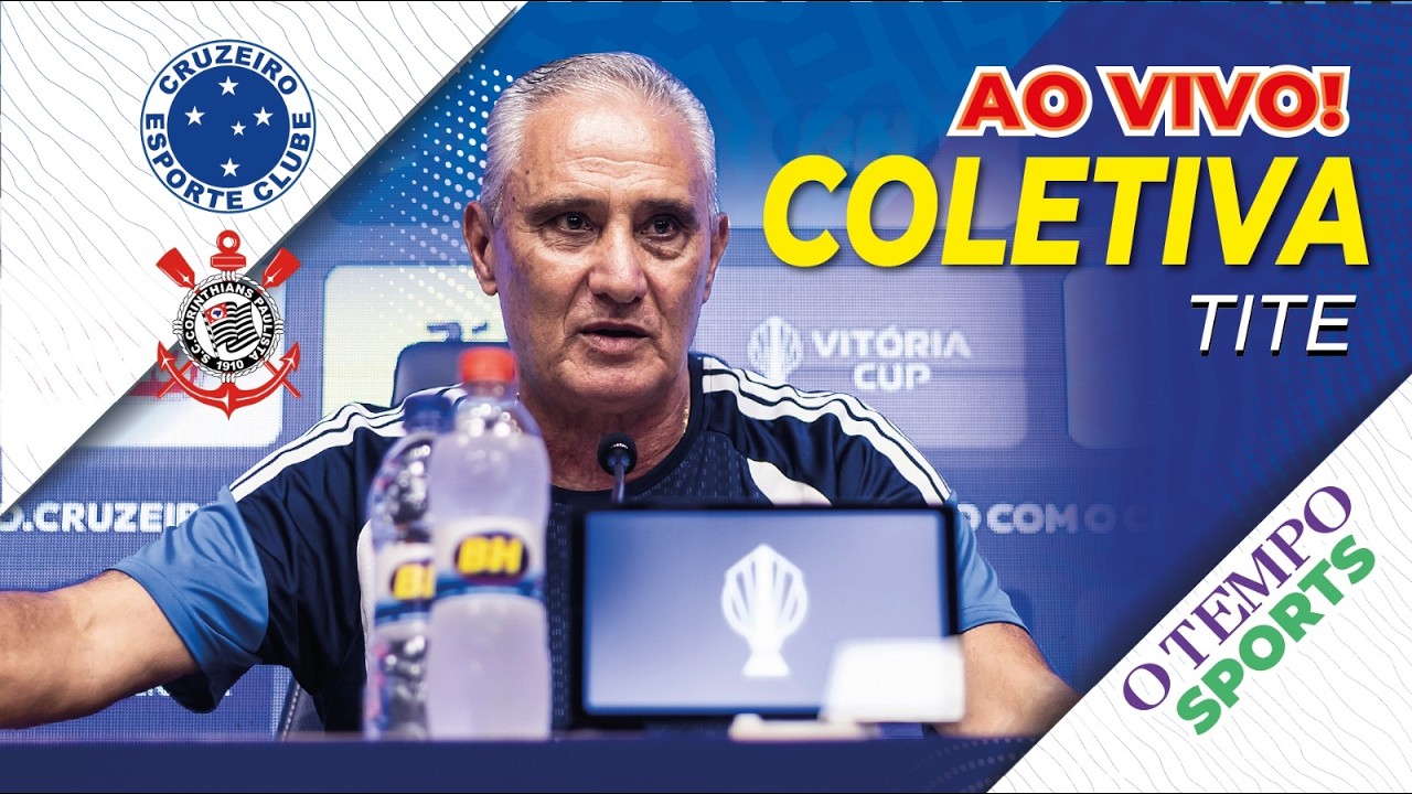🔥AO VIVO🔥 COLETIVA DE TITE APÓS CRUZEIRO X CORINTHIANS🦊🎙️