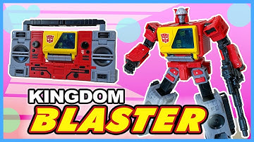 Transformers Kingdom Voyager BLASTER Review - Rogue Winters