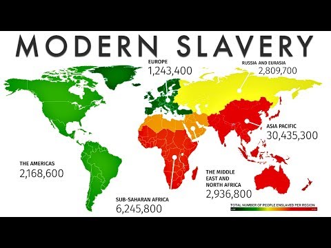 Video: De 10 mest enslaveda länderna i världen