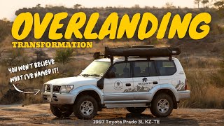 1997 Toyota Land Cruiser Prado OVERLANDING transformation - start to finish!