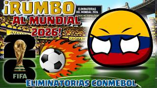 ¡EL SUEÑO CAFETERO! 🇨🇴 COLOMBIA Rumbo al Mundial 2026 🔥|   #countryballs