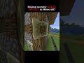 Mojang secretly ADDED PHYSICS to Minecraft? #minecraft #shorts #funny