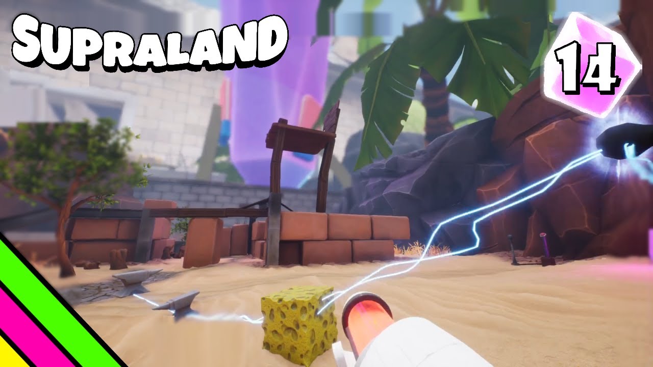 THE ELECTIC PUZZLE AT THE PURPLE CRYSTAL || Supraland-Episode 14 - YouTube