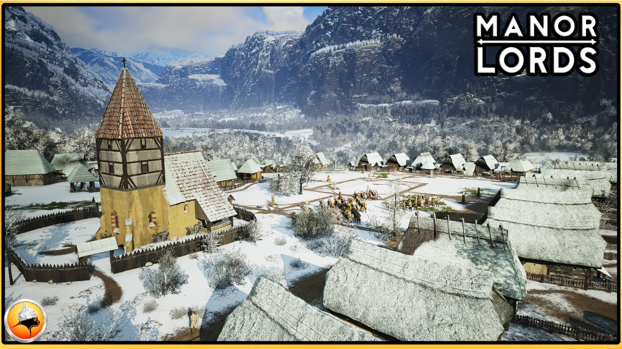 Building a Peaceful Medieval Village | Manor Lords 4K - YouTube