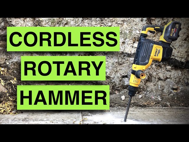 REVIEW OF DEWALTS 54V FLEXVOLT 40MM SDS-MAX HAMMER DRILL AND BREAKER. 