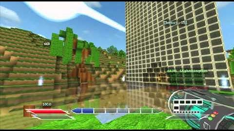 FortressCraft FPS mode gameplay