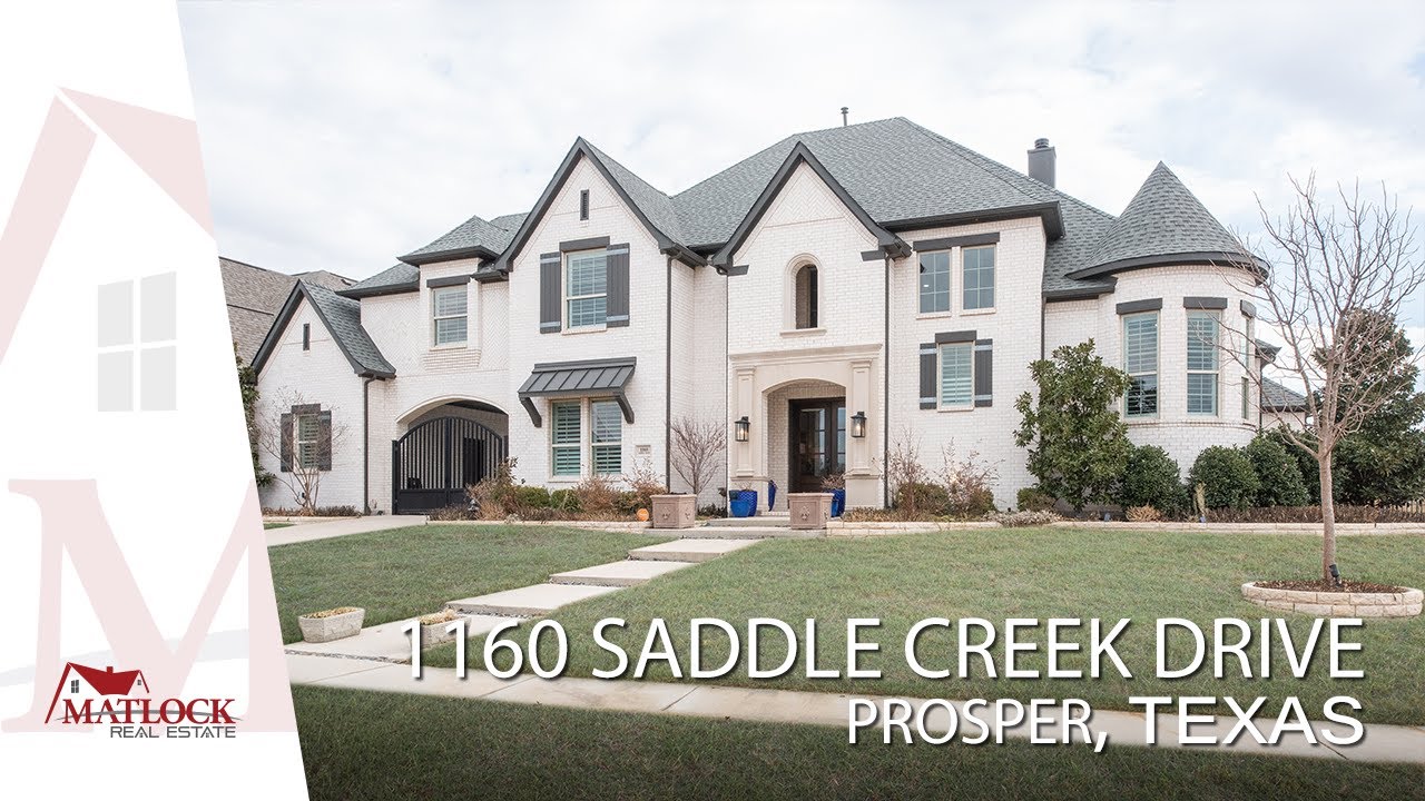 1160 Saddle Creek Drive, Prosper, Texas - Stunning Custom Home in Prosper ISD - Shot in 4K!!!