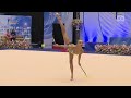 Anna Júlia de Carvalho é bronze nas maças no Pan-Americano de Ginástica Rítmica