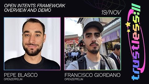 [trustless://interop.landscape] Workshop - Open Intents Framework Overview and Demo