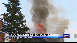 Post office fire leaves one dead in Bedford County
