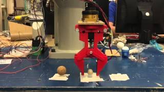 Tactile Sensing Gripper Demo