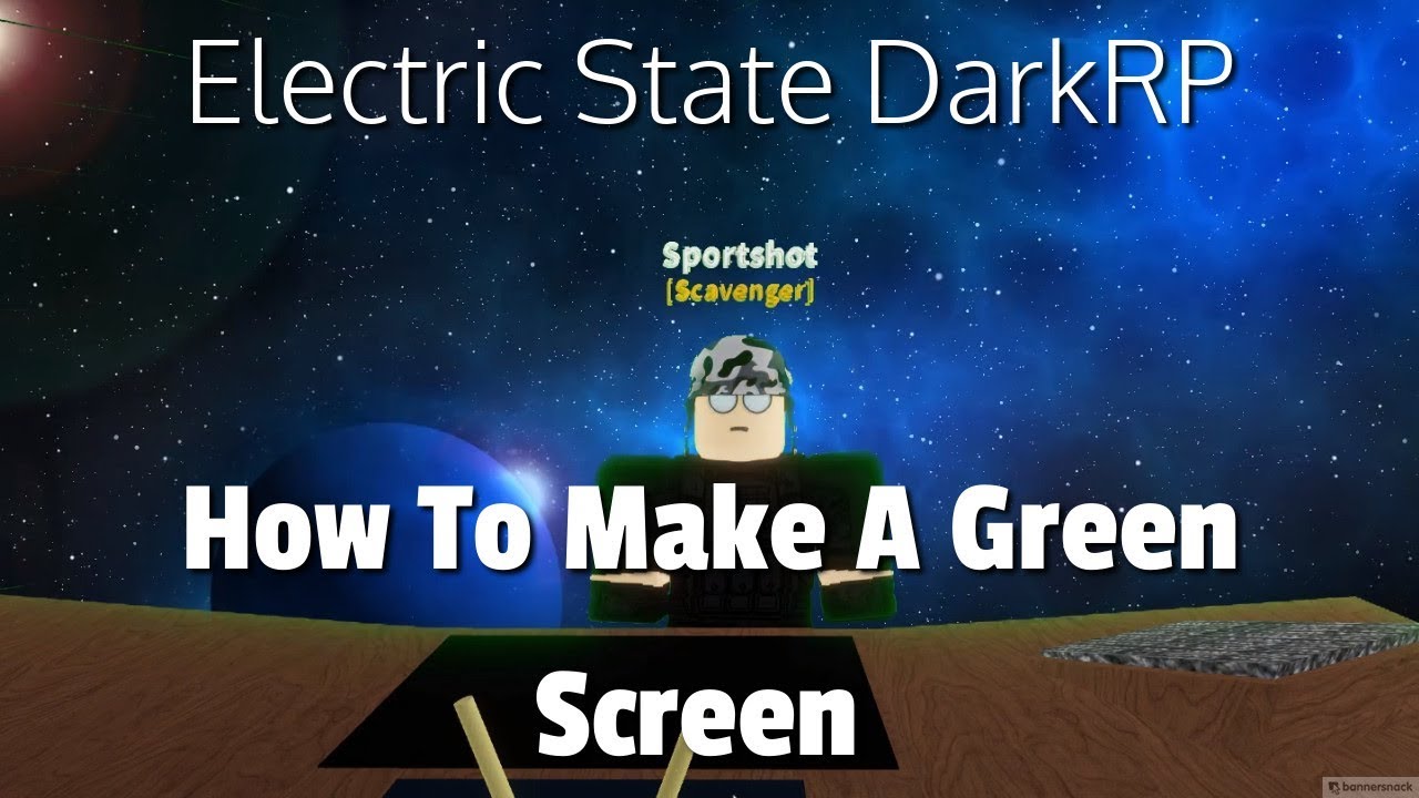 How To Make A Green Screen Electric State Darkrp Youtube - electric state darkrp custom hats roblox