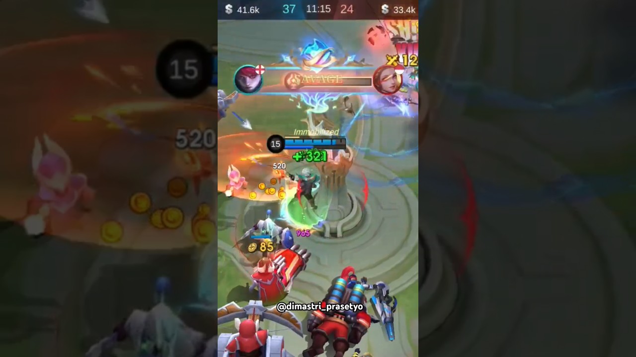 Savage pertama di Season 35.