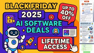 🚨 Black Friday 2025 AI Software Deals – Up To 40% OFF (Lifetime Access) 🚨 screenshot 2