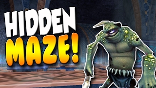 HIDDEN MAZE IN WIZARD101!!