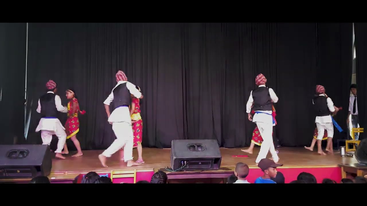 Ghar ma che chitika dance performance