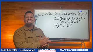 Como Obtener Tu Licencia de Contratista by Contractors License School C.S.L.P 5,151 views 5 months ago 7 minutes, 4 seconds