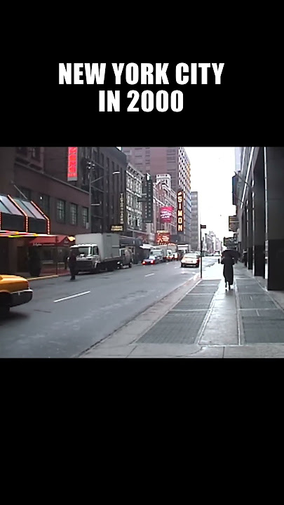 New York City in 2000 | #nyc #2000s #nostalgia #shorts