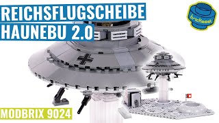 3. Reich on the Moon - Reichsflugscheibe Haunebu 2.0 - MODBRIX 9024 (Speed Build Review)