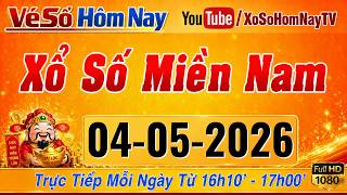 Xổ Số Miền Nam Hôm Nay - Trực tiếp Xổ Số Miền Nam - KQXS Miền Nam ngày 04/05/2026, Xổ Số Minh Ngọc