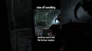 stave off something — The Elder Scrolls V: Skyrim dialogue scene