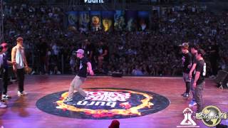 Ruffneck Attack vs TIP // .BBoy World // BREAKING 4on4 QUARTER-FINAL | BURN BATTLE SCHOOL 2013
