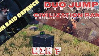 PART-1 | DUO JUMP 33 HOURS LEFT|CIVILIZATION RAMP PAGE MOD |  RAID DEFENCE | LAST ISLAND OF SURVIVAL