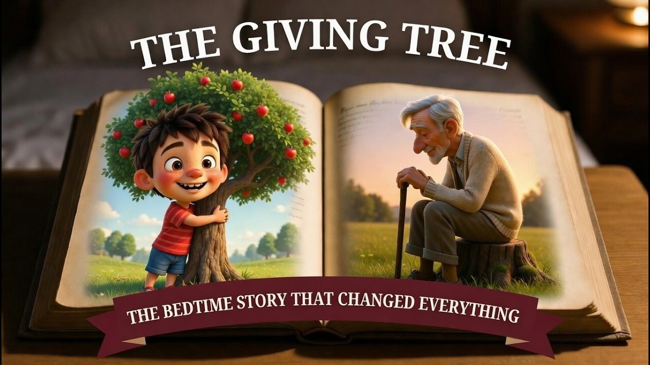The Giving Tree 🌳 Teach Your Child About Love & Sacrifice | Bedtime Story Animation #bedtimestories