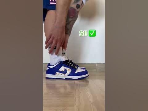 COME INDOSSARE I CALZINI CON LE DUNK LOW SB #shorts - YouTube