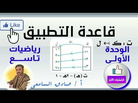 قاعدة التطبيق رياضيات الصف التاسع بكل بساطة وسهولة 