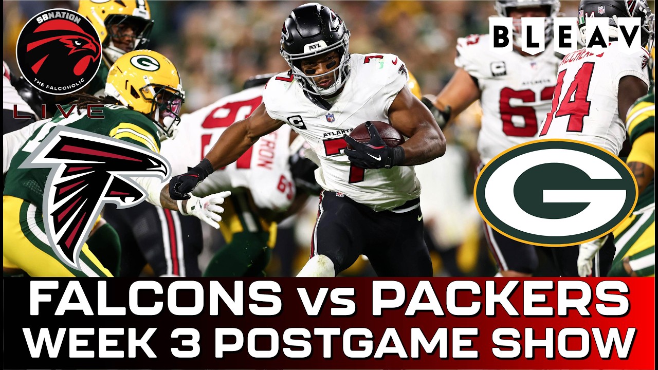 Falcons vs Packers Week 3 postgame show: Penix awakens a dominant offense