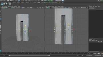Walking PJs 01 Modeling and UV Maya 2017