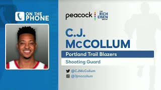 Trail Blazers G CJ McCollum Talks Browns, Non-Bubble NBA Season & More w Rich Eisen | Full Interview