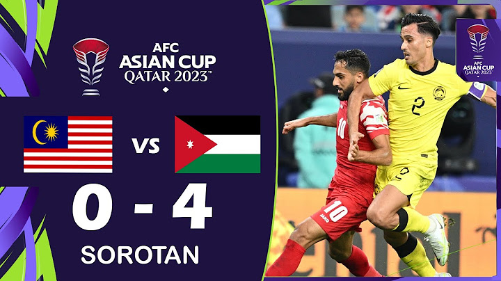Sorotan Perlawanan: Malaysia 0-4 Jordan | Piala Asia AFC Qatar 2023™