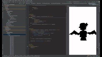 Bad Apple on the Android Studio Layout Preview