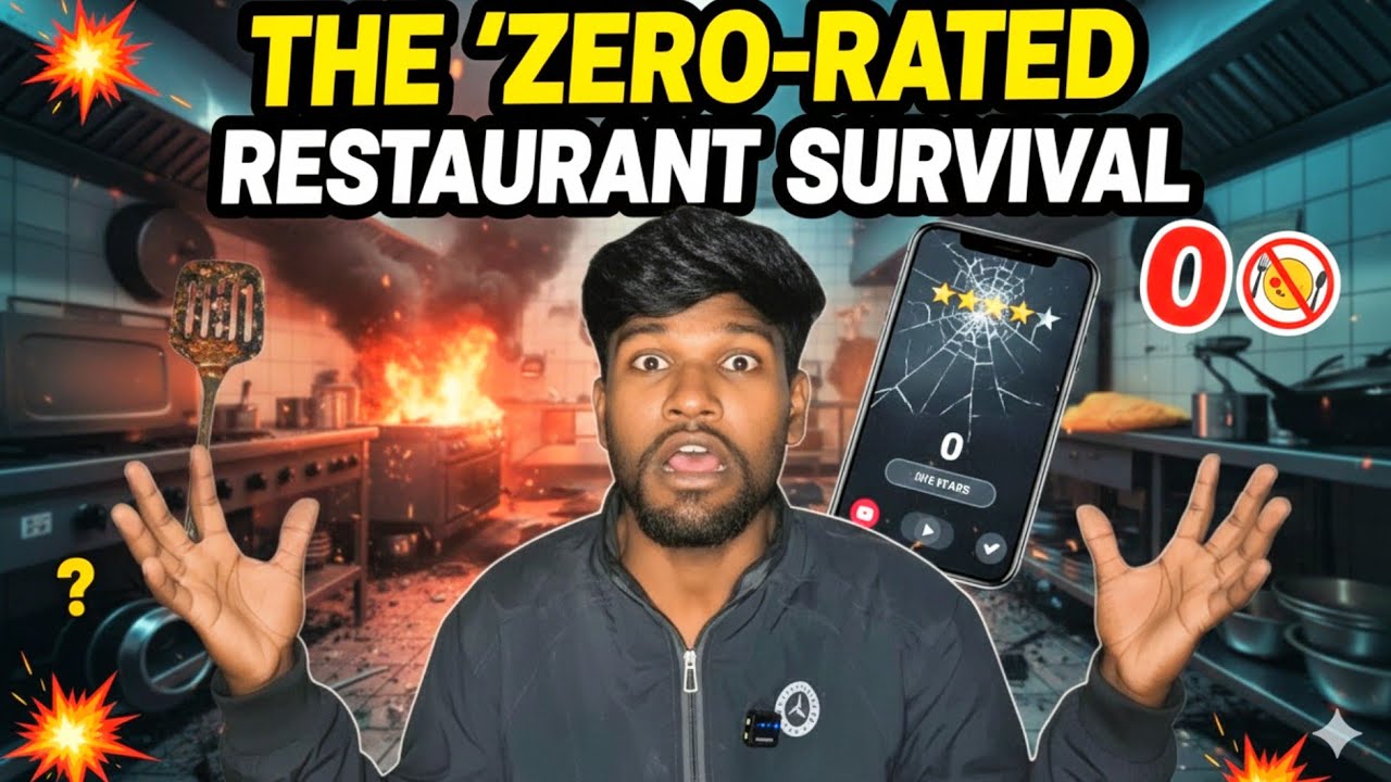 💤THE ZERO-RATED REASTAURANT SURVIAVAL CHALLANGE🤢🗯