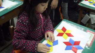 1021213 05 生活數學 3D幾何魔粒板五