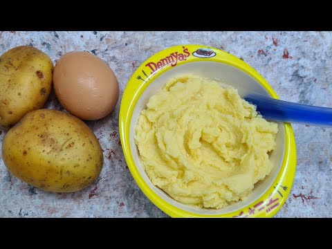 MASHED POTATO RECIPE FOR BABY/BABY FOOD/VEGETABLE PUREE/6MONTHS+
