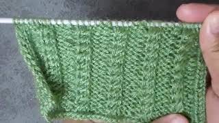 Two Rows Repeat Knitting Pattern Subles &Description