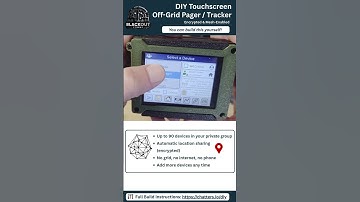 Build a Touchscreen Pager + Tracker for Encrypted Off-Grid Texting & GPS using LoRa & Mesh
