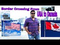 USA 🇺🇸 - Canada 🇨🇦 Border Crossing By Road | Vancouver Downtown |Telugu Vlogs |British Columbia