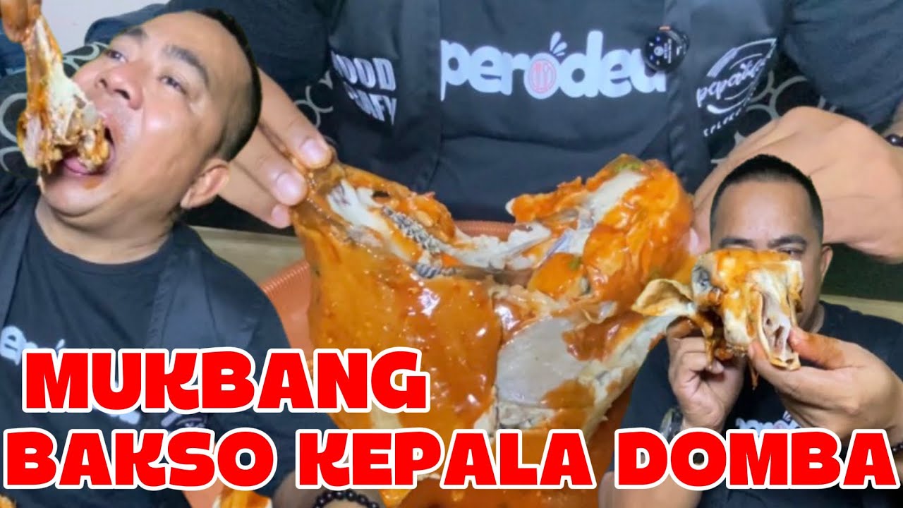 MUKBANG BAKSO KEPALA DOMBA SUPER PEDAS!!