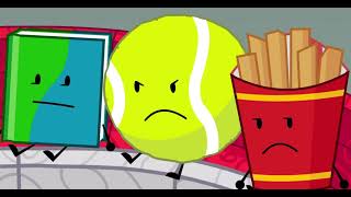 “Wah Wah! I’m Tennis Ball and I’m a nerdy weirdo” “I’m Pin and I have no friends!” “Wah Wah! I’m Tennis Ball and I’m a nerdy weirdo” “I’m Pin and I have no friends!”