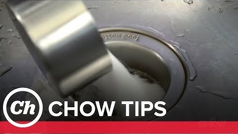 Keep Your Garbage Disposal Running Clean and Smooth - CHOW Tip