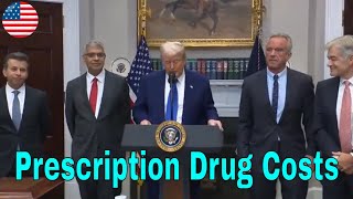 President Trump & Robert Kennedy Jr. Discuss efforts to lower Prescription Drug costs.